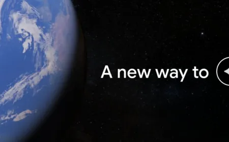 The Google Earth flight simulator displays a three-dimensional aerial map view in a web browser.
