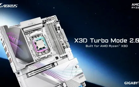 Motherboard circuitry demonstrating AI firmware integration for automated memory training and overclocking stability