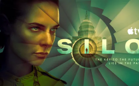 The promotional artwork for the third season of the Apple TV drama series Silo premieres July 3rd.