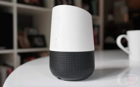 The Google Gemini for Home dashboard displays weather forecasts and media discovery options.