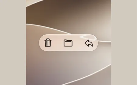 iOS 27 Liquid Glass interface displaying the refined transparency slider for visual customization.