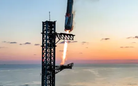 SpaceX shares trade on the Nasdaq exchange during its historic initial public offering