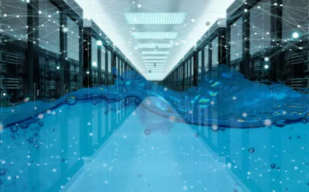 Amazon datacenter water consumption of 2.5 billion gallons in 2025 and sustainability targets for 2030.