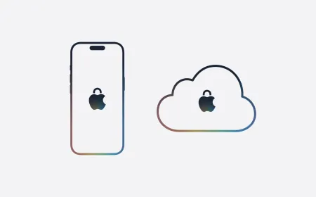 Apple privacy focused artificial intelligence architecture diagram illustrating on device and cloud processing