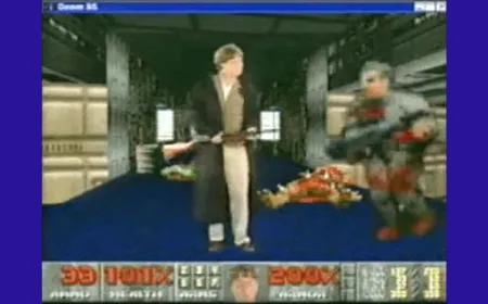 Bill Gates Doom Promo Reveals Windows 95 Gaming Push