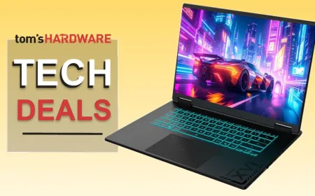 The Gigabyte Gaming A16 laptop features a sixteen inch display and an RTX 5060 graphics processor.