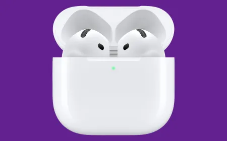 Apple AirPods 4 open-ear wireless earbuds with an H2 chip