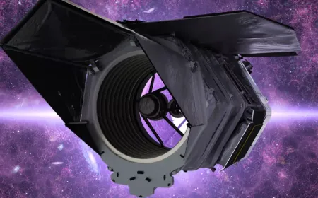 NASA's Roman Space Telescope during pre-launch preparations.
