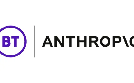 BT and Anthropic executives attend the Project Glasswing partnership announcement.