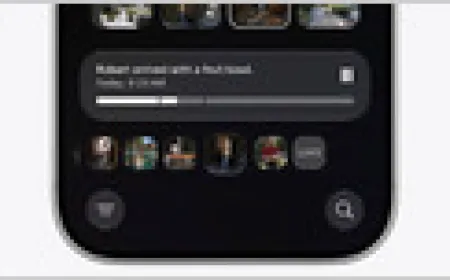 The Apple Home app interface displays AI-generated camera clip descriptions and notification grouping options.