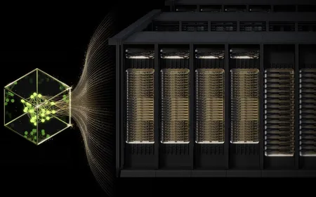 Chart showing NVIDIA Blackwell performance in MLPerf Training 6.0 benchmarks