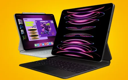 iPadOS 27 interface displaying AI features and redesigned application layouts optimized for larger display sizes.