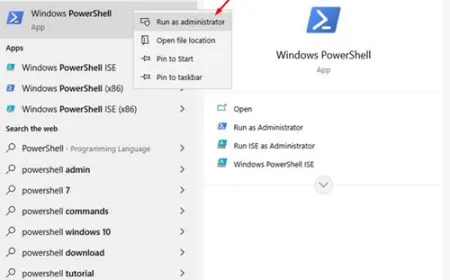PowerShell terminal displays commands for managing Windows Defender antivirus scans.
