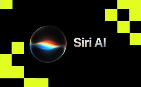 Apple iPhone screen displaying the updated Siri interface and voice prompts