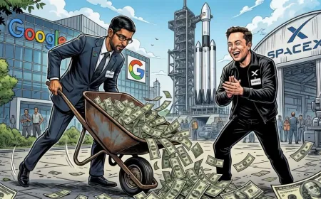 Google Secures Computing Power Through Strategic SpaceX Partnership