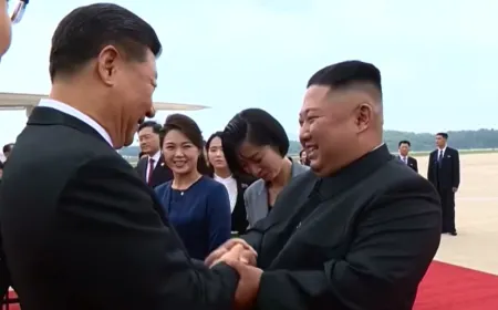 Diplomatic officials review bilateral security and law enforcement cooperation between China and North Korea.