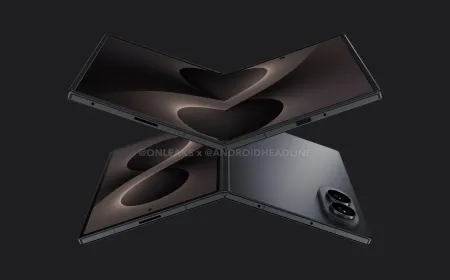 Regulatory certification documents for the Samsung Galaxy Z Fold 8 wide foldable smartphone