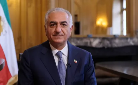 Reza Pahlavi addresses diplomatic strategy and domestic protests during a London visit.