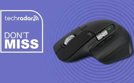 Logitech MX Master 4 and MX Master 3S mice side by side