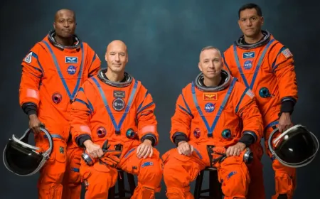 NASA announced the crew assigned to the Artemis III lunar lander rehearsal.
