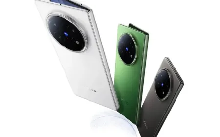 The Vivo X Fold 6 foldable smartphone features a dedicated MediaTek chip built for folding display engineering.