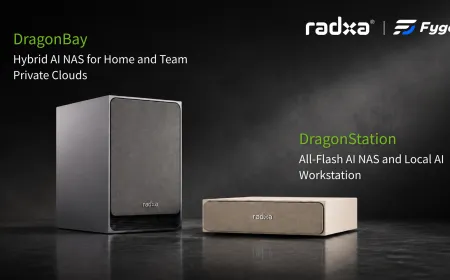Radxa DragonStation and DragonBay NAS systems feature Qualcomm processors for local AI and private cloud storage.