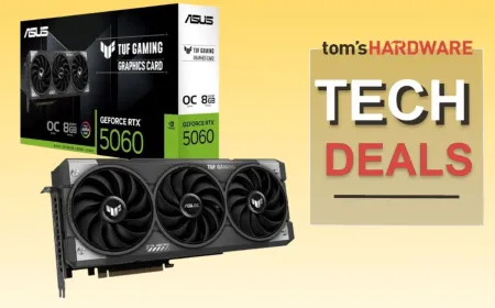 The Nvidia RTX 5060 graphics card is listed at $324 during an Amazon lightning sale.