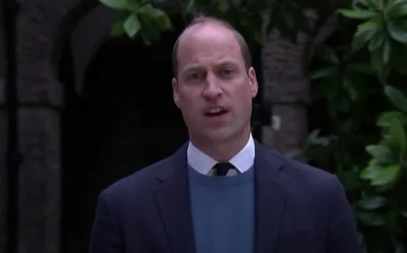Prince William and Homewards representatives announce the Homelessness Data Lab at London Tech Week.