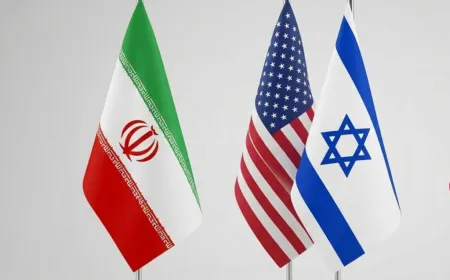 The map highlights regional security shifts following the US-Iran diplomatic framework.