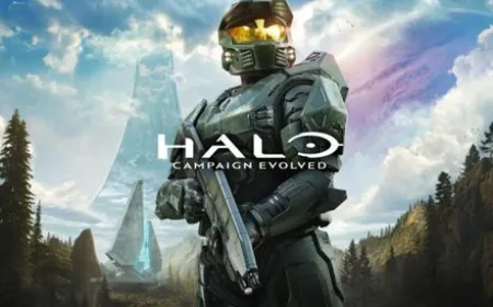 Halo Campaign Evolved title art displaying the July 28 release date and PlayStation support.