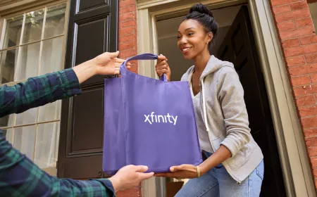 Xfinity Gateway modem and router hybrid device for residential internet service