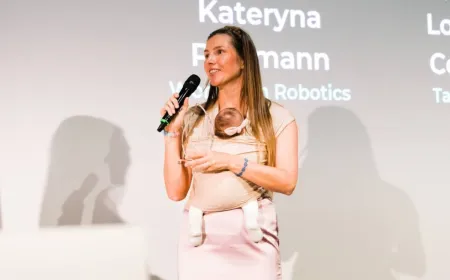 Kateryna Portmann discussing robotics safety and security standards