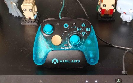 The GameSir G7 Pro 8K gaming controller features customizable components and supports an 8,000 Hz polling rate.