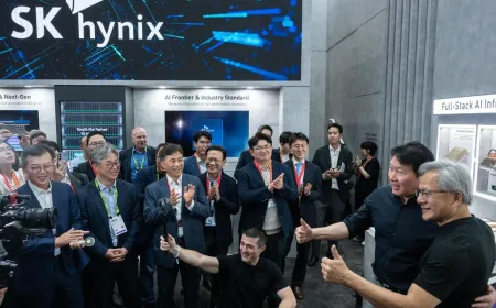 SK hynix plans to double wafer capacity to address AI memory shortages through 2030.