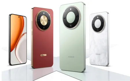 The Honor X80 Pro Max smartphone features a rumored large battery capacity and a sleek chassis design.