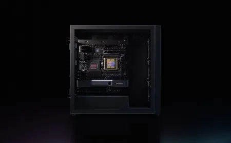 HP ZGX Fury GB300 workstation equipped with Nvidia superchip architecture and 784GB unified memory for local AI processing.