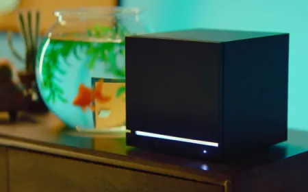 The Steam Machine console and Steam Frame streaming device are displayed ahead of the summer launch.