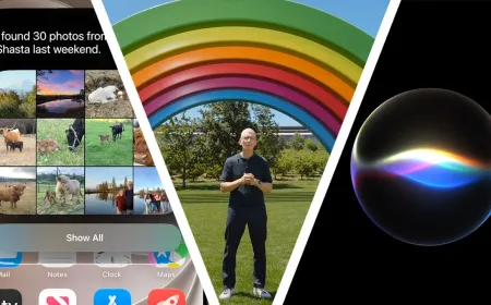 Apple WWDC 2026 keynote stage featuring Siri AI and macOS 27 Golden Gate announcements
