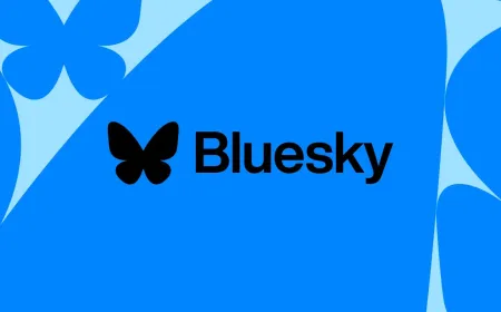 Bluesky communities feature interface showing decentralized groups and customizable spaces built on the AT Protocol.