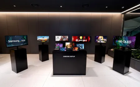 Samsung Display Reveals New Gaming Monitor Technologies at Computex 2026