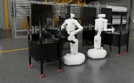 NVIDIA and LG Group officials discussing plans for a dedicated artificial intelligence manufacturing facility.