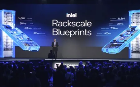 A high density server rack houses numerous CPU modules intended for large scale artificial intelligence computing.