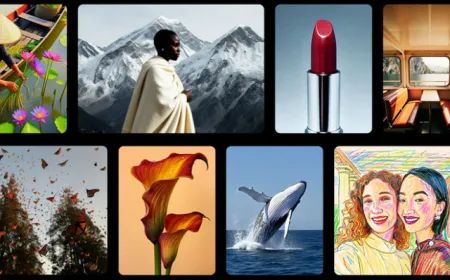 The updated Apple Image Playground interface displays photorealistic AI-generated images and privacy controls.