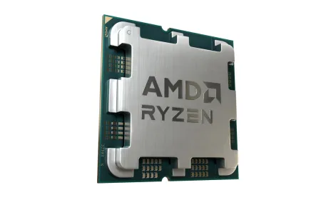 AMD Ryzen 7 7700X3D and 5800X3D processor retail packaging