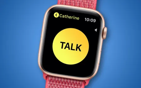 Apple Watch Loses Walkie Talkie in watchOS 27 Developer Preview