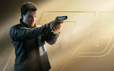 Amazon corporate logo displayed next to James Bond video game promotional artwork