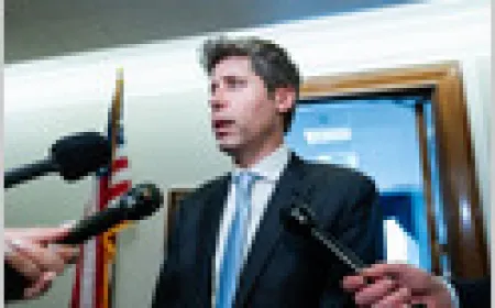 Sam Altman, OpenAI chief executive officer, speaks at a technology conference.