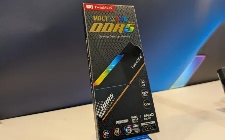 TwinMOS Unveils Volt X DDR5 and Core X Pro Gen 5 SSD