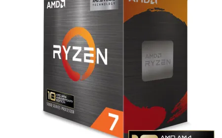 AMD Ryzen 7 5800X3D 10th Anniversary Edition retail packaging