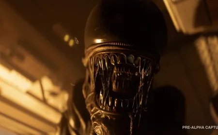 Concept art depicts the planetary surface setting for Alien: Isolation 2.